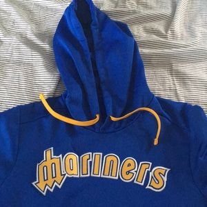 Mariners Nike blue hoodie / sweatshirt